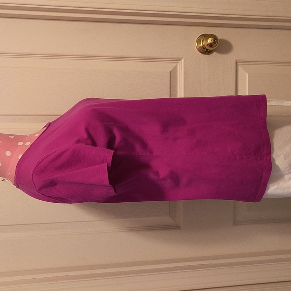 Banana Republic Crew Tee M Bright Pink - Picture 2 of 10